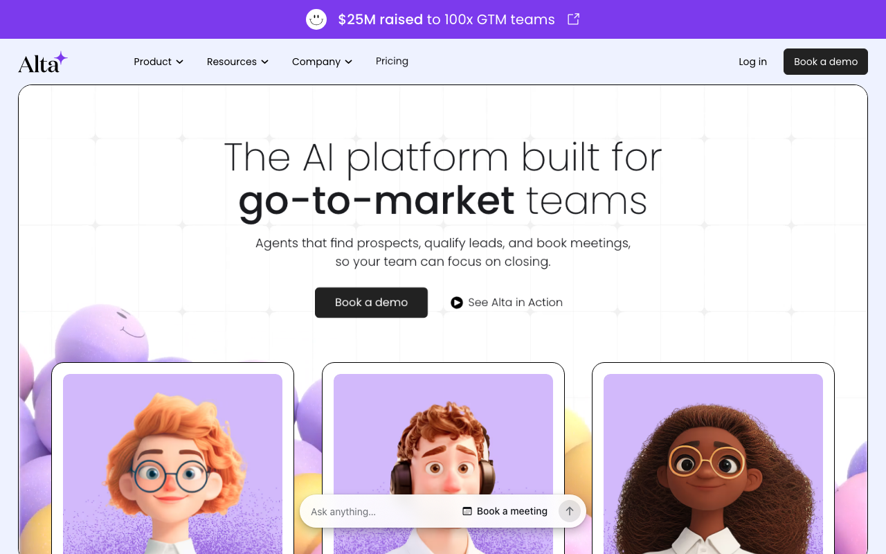 Alta product screenshot