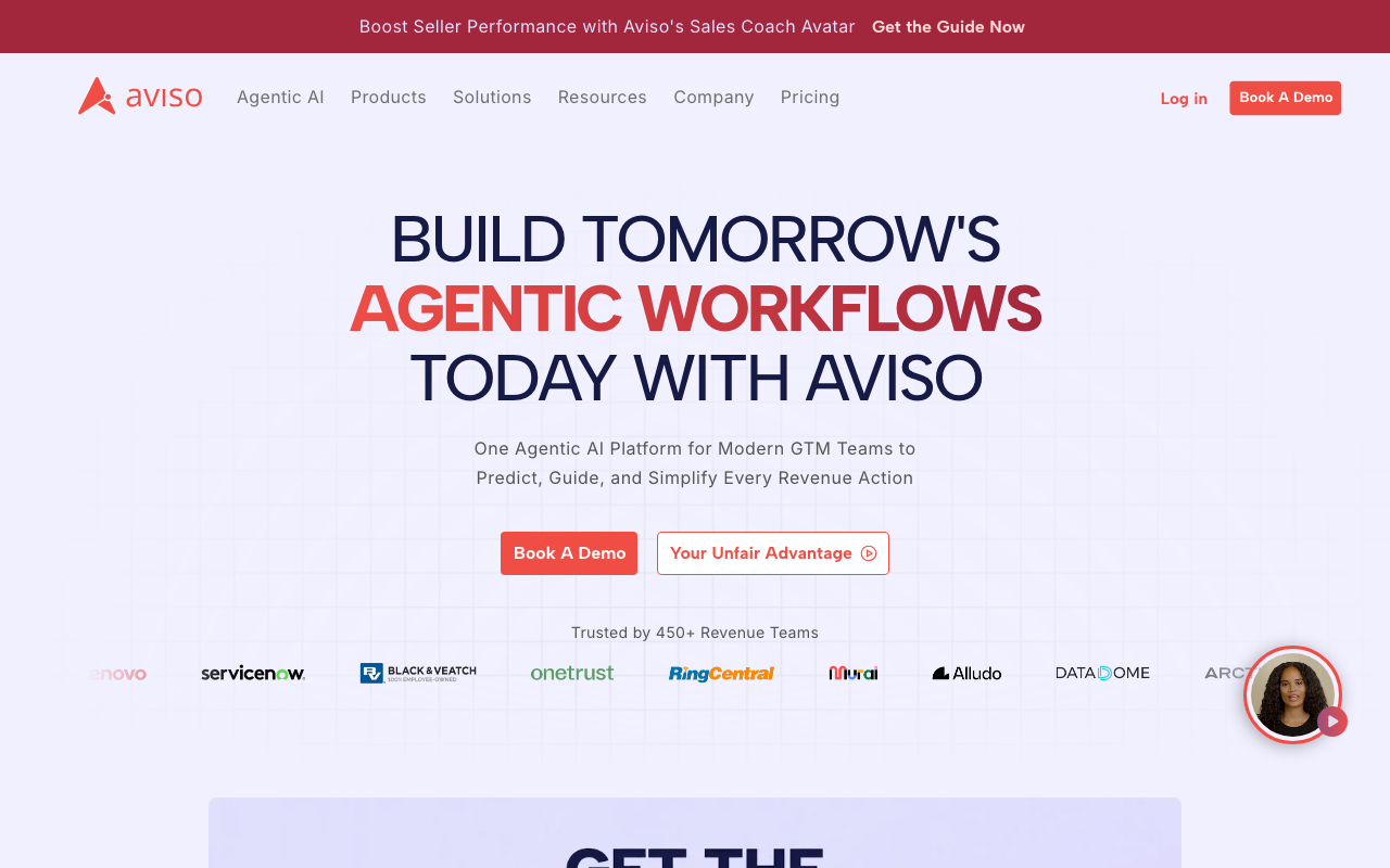 Aviso product screenshot