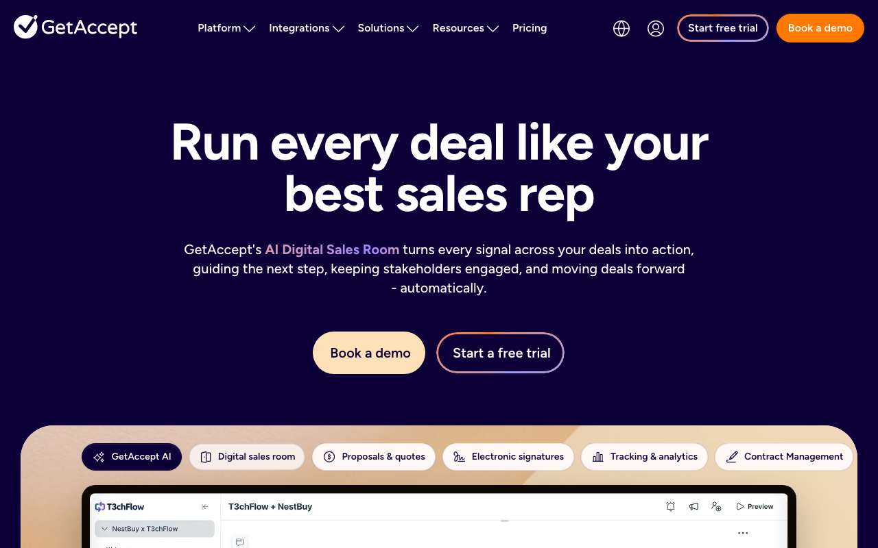 GetAccept product screenshot