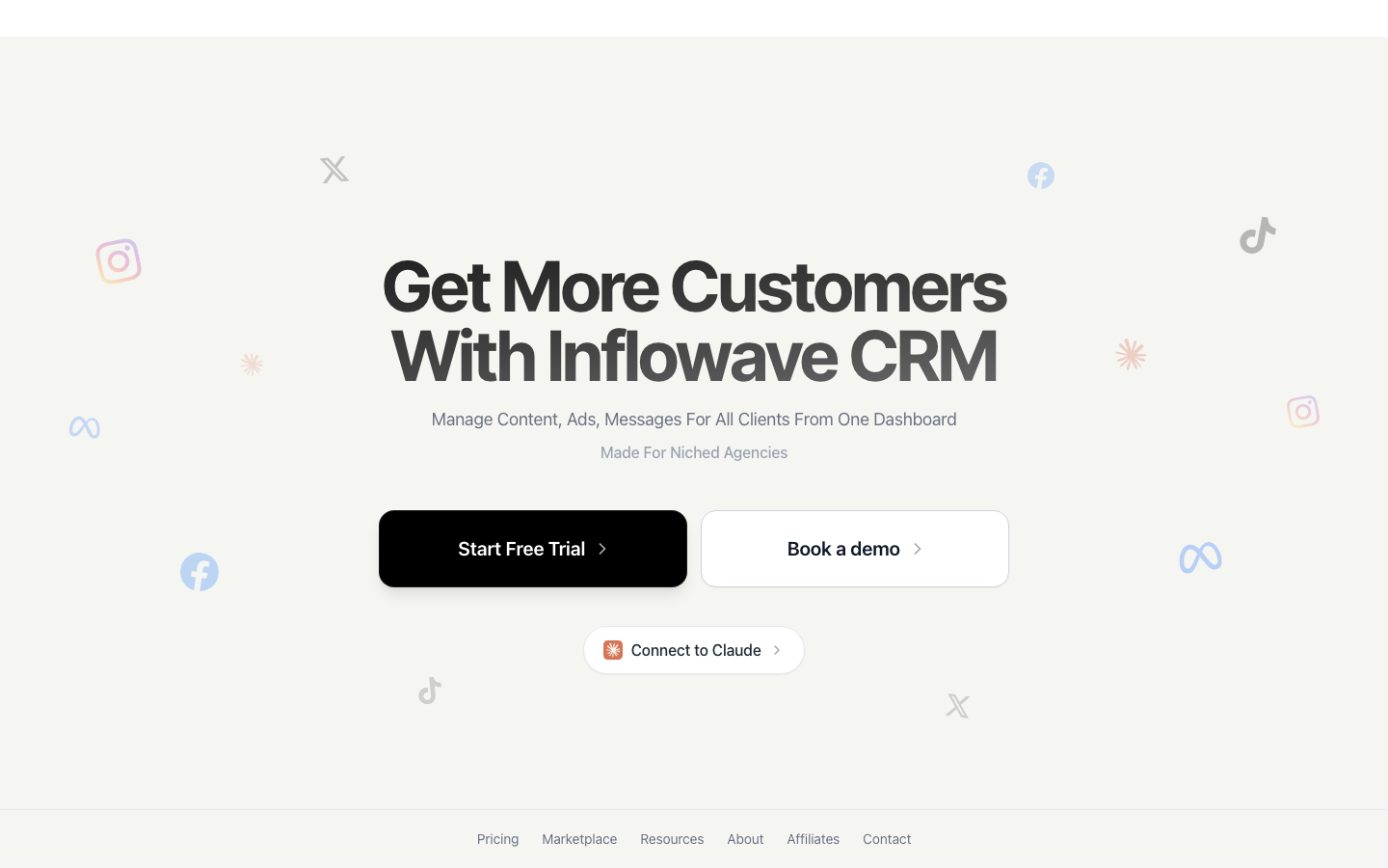 Inflowave product screenshot
