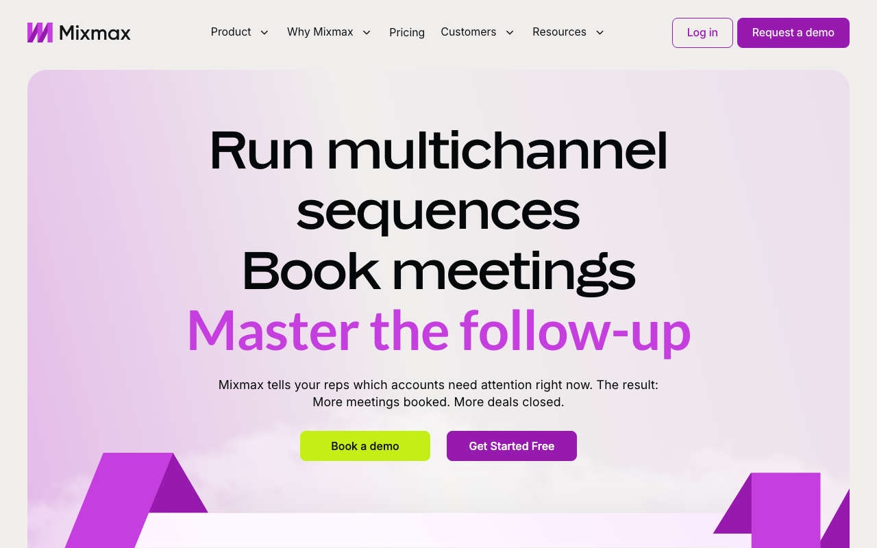 Mixmax product screenshot