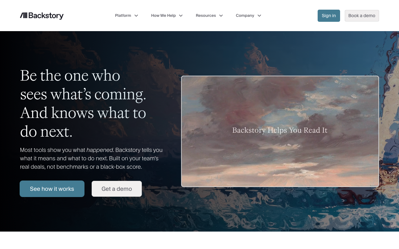 People.ai product screenshot