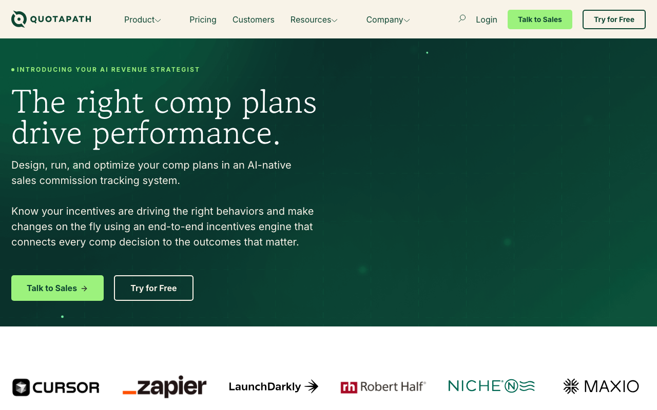 QuotaPath product screenshot