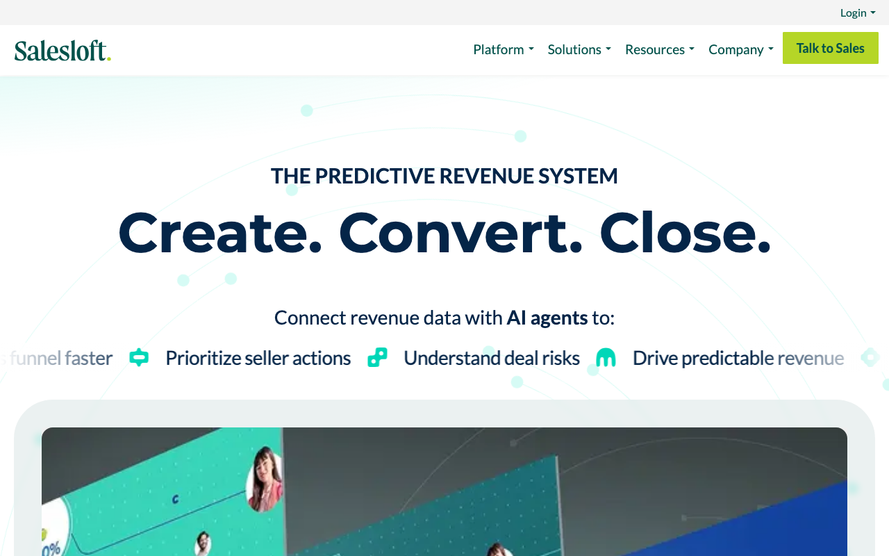 Salesloft product screenshot