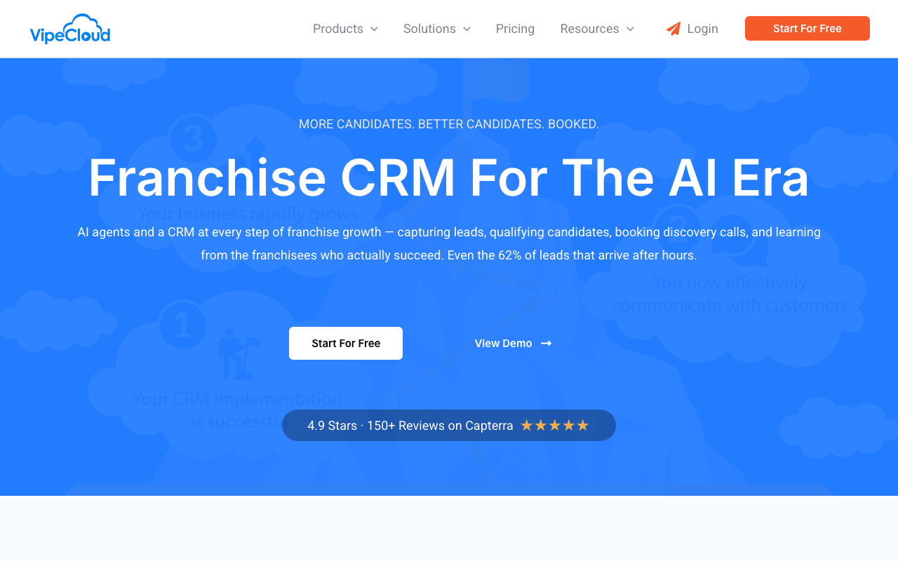 VipeCloud product screenshot